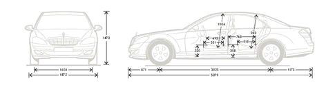 Mercedes S-Class Specifications