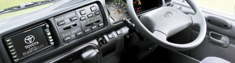 Toyota Coaster's a mover, not a shaker.
